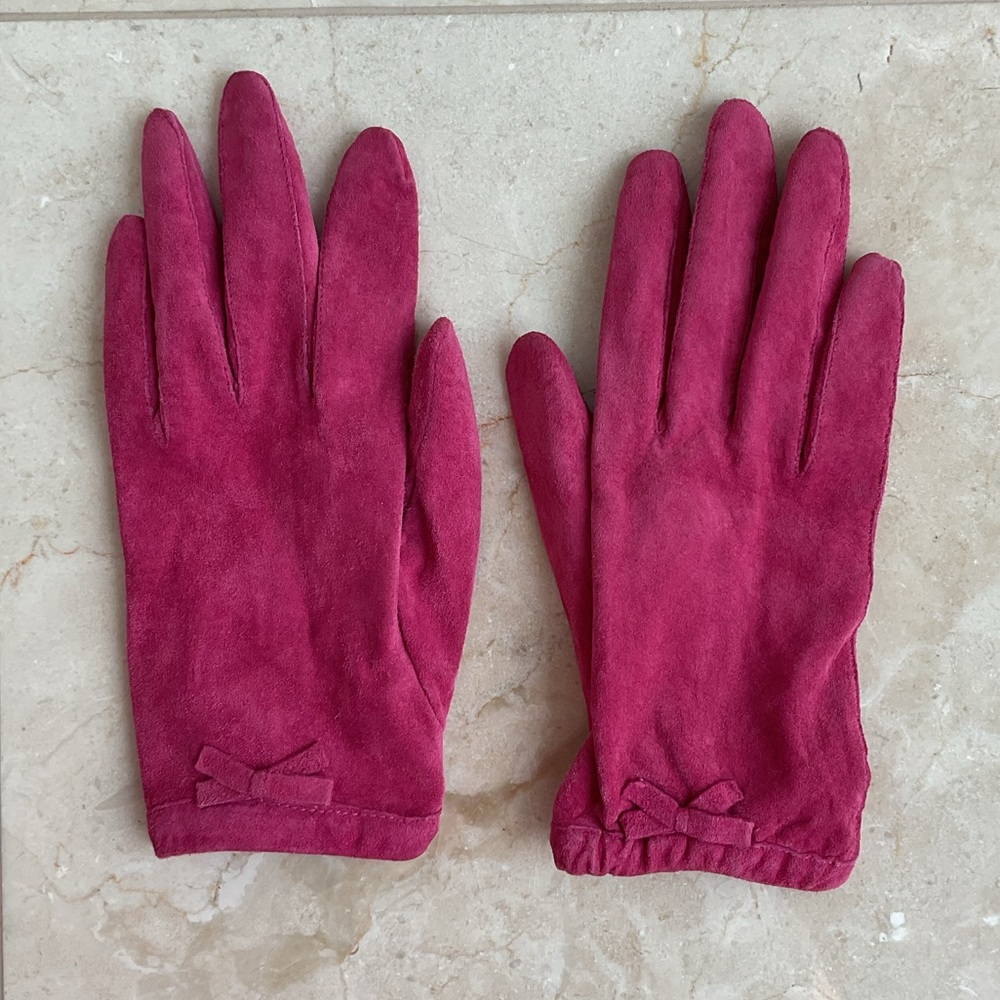 Vintage women’ Suede Gloves